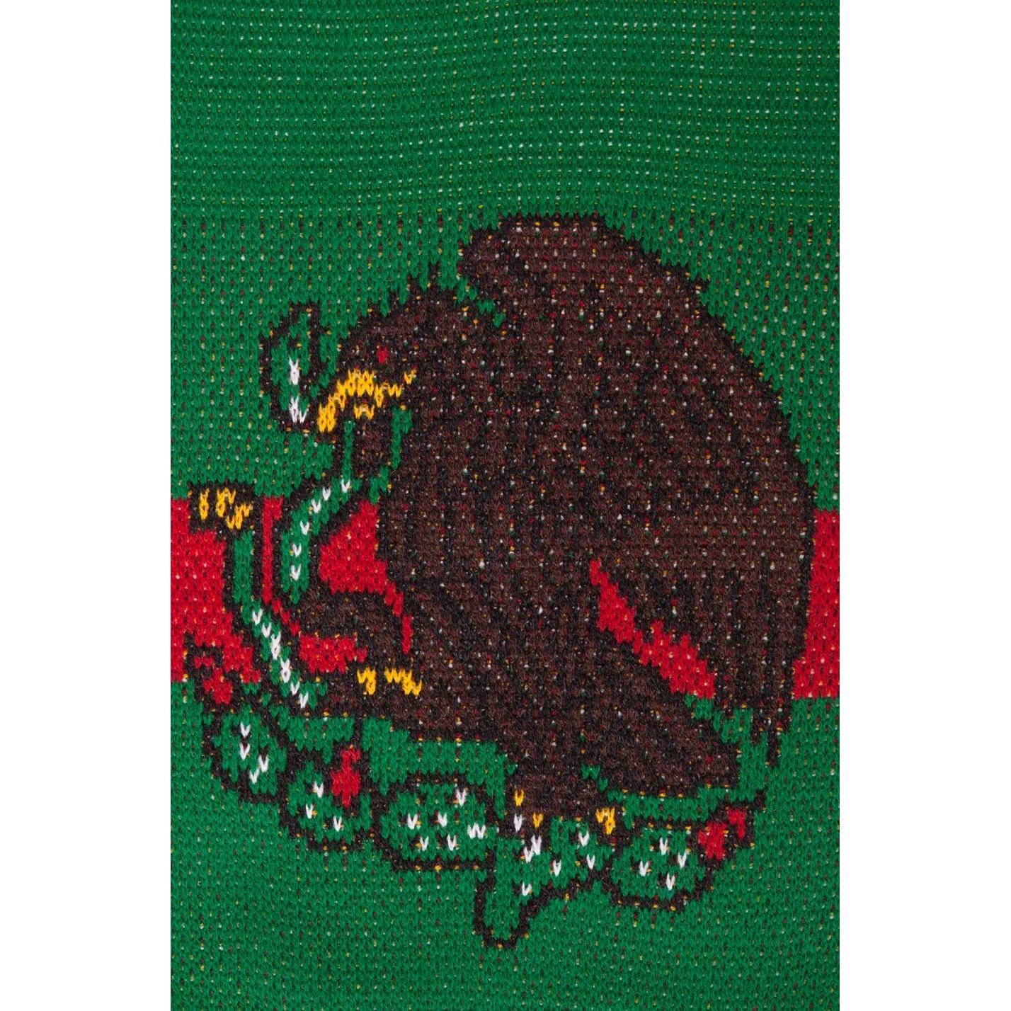 Bufanda de Fútbol México Euroscarves Doble Cara 145 cm