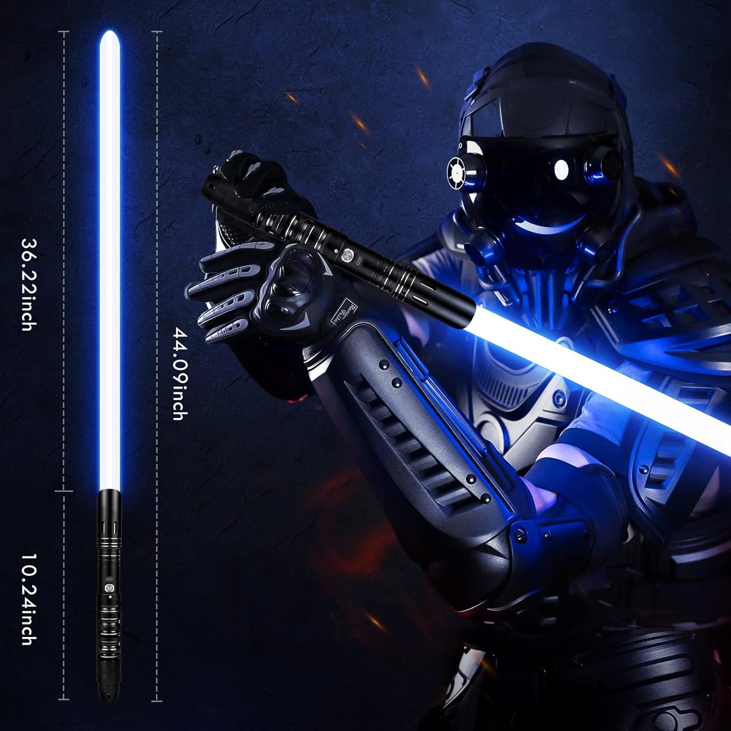 Sable de Luz CVCBSER RGB-X Negro 15 Colores 12 Efectos Sonido