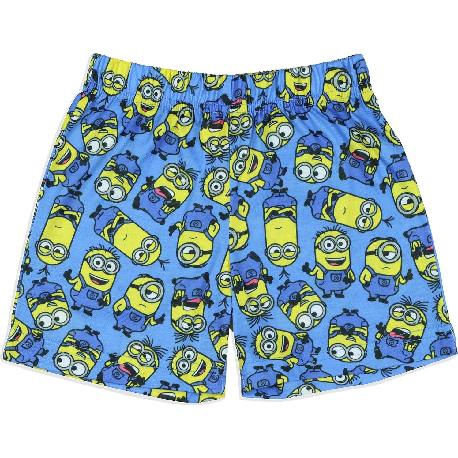Conjunto de Pijama Corto para Niños Intimo Minions 2T