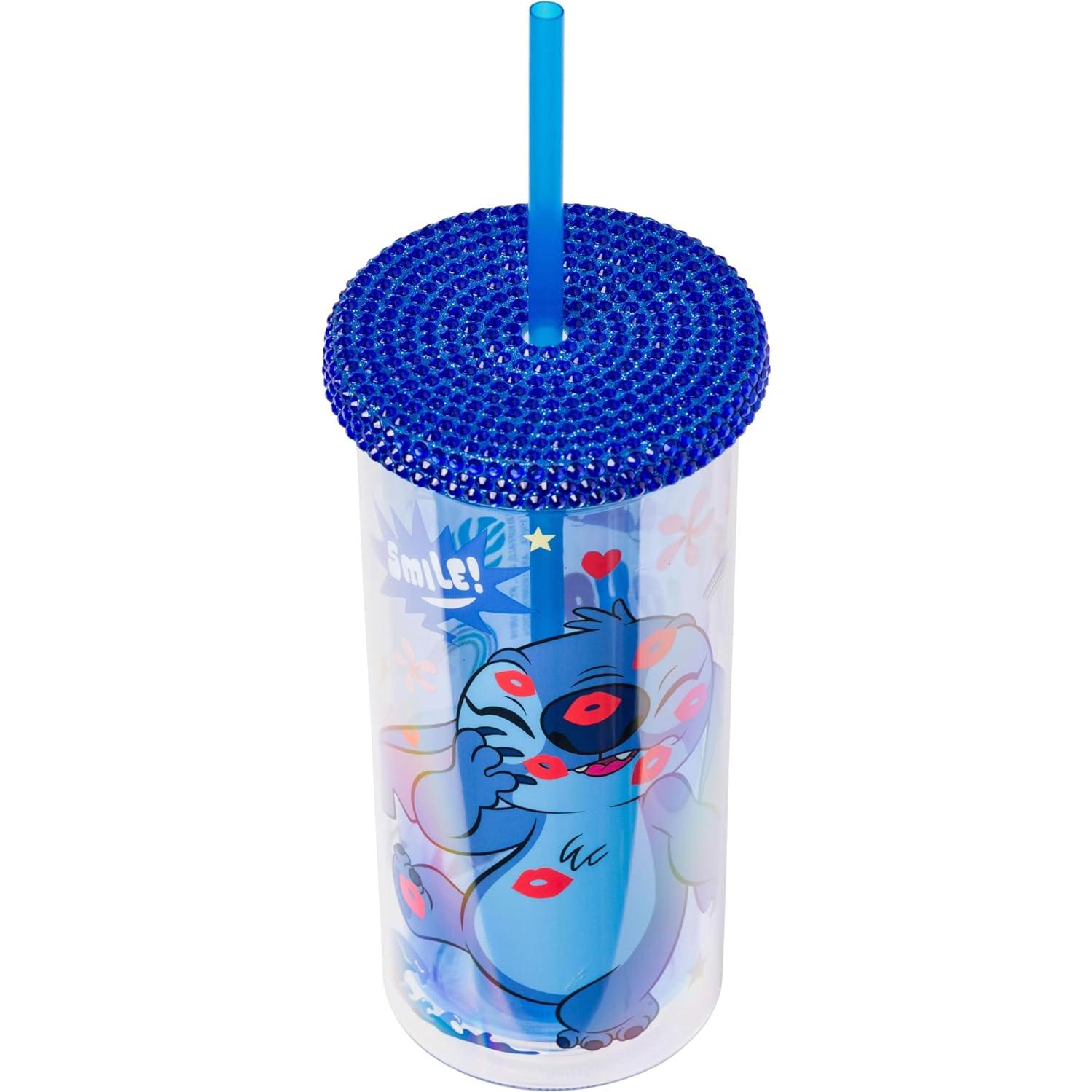 Vaso Frío de Plástico 20oz Buffalo Plateado Lilo y Stitch