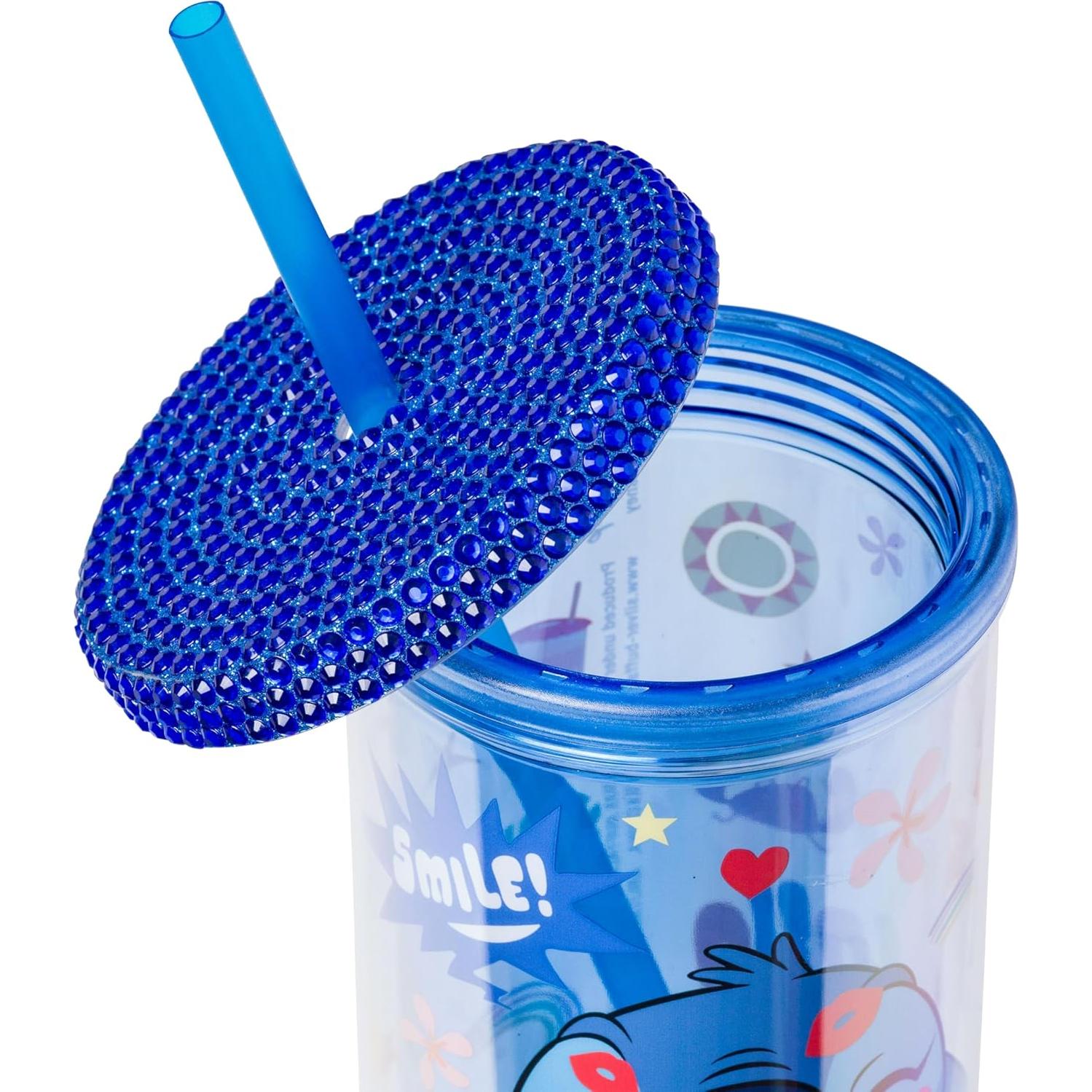 Vaso Frío de Plástico 20oz Buffalo Plateado Lilo y Stitch