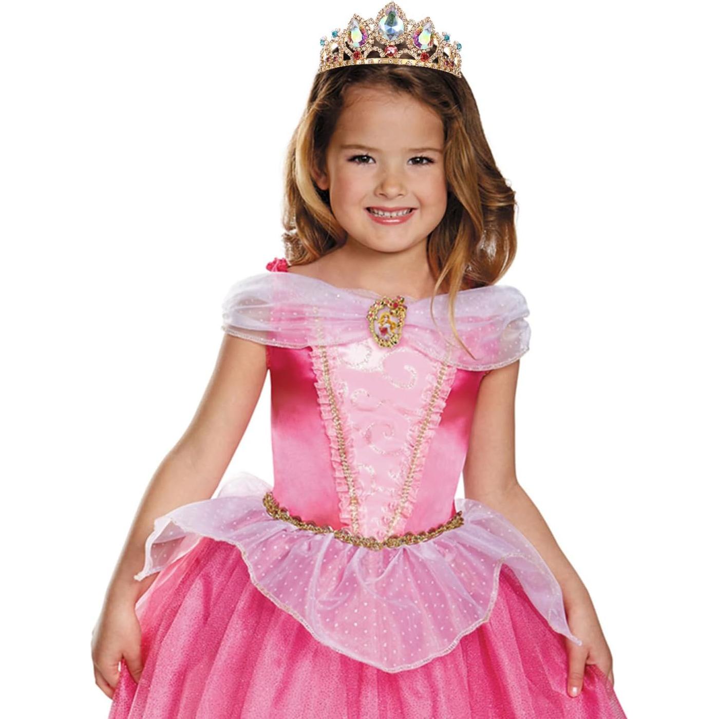 Tiara de Princesa Vinjewelry con Cristales para Niñas