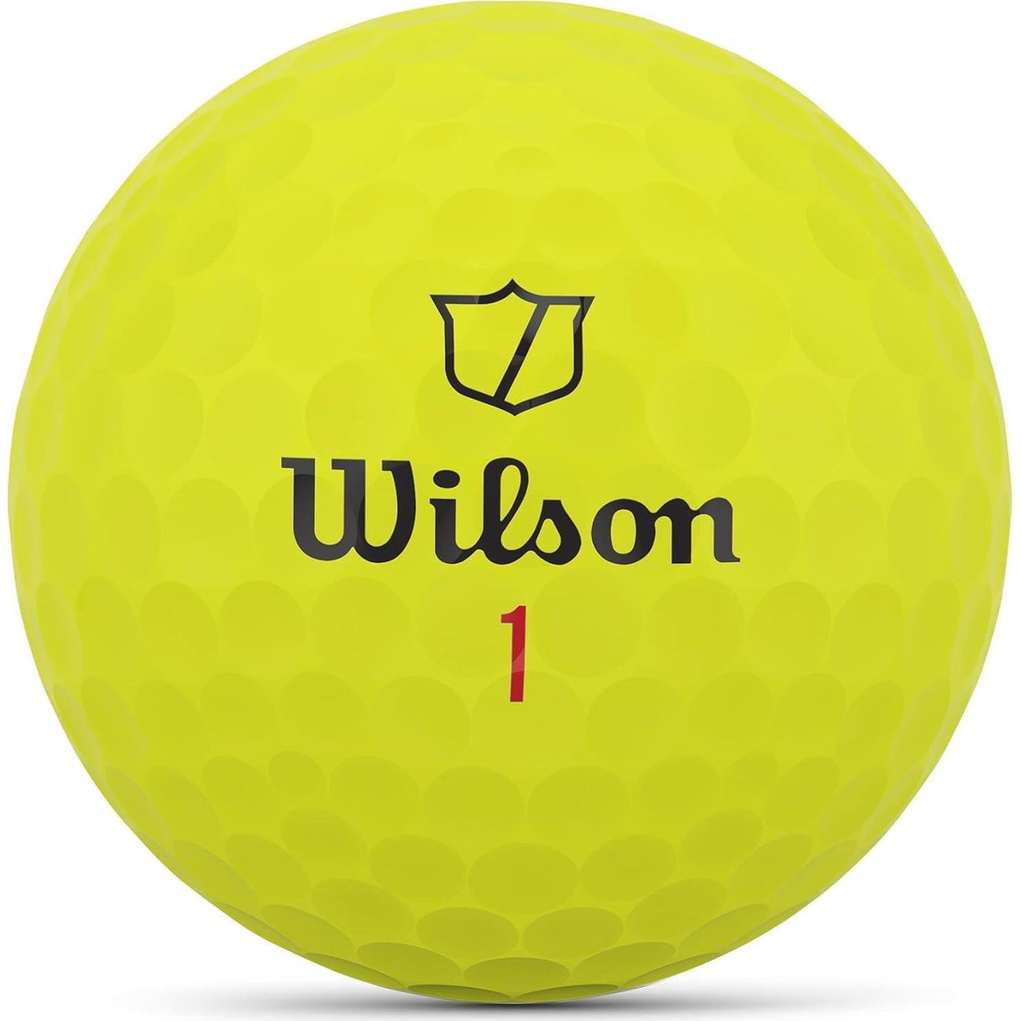 Bolas de Golf WILSON 2024 Staff Model X - 12 Bolas Amarillas