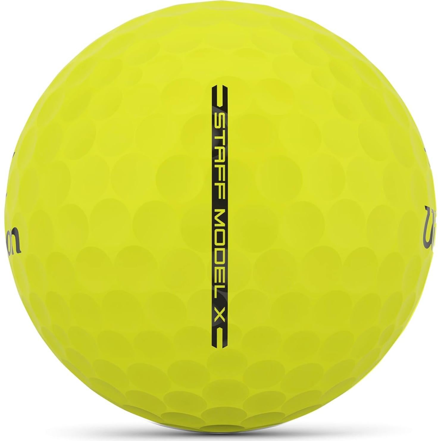 Bolas de Golf WILSON 2024 Staff Model X - 12 Bolas Amarillas