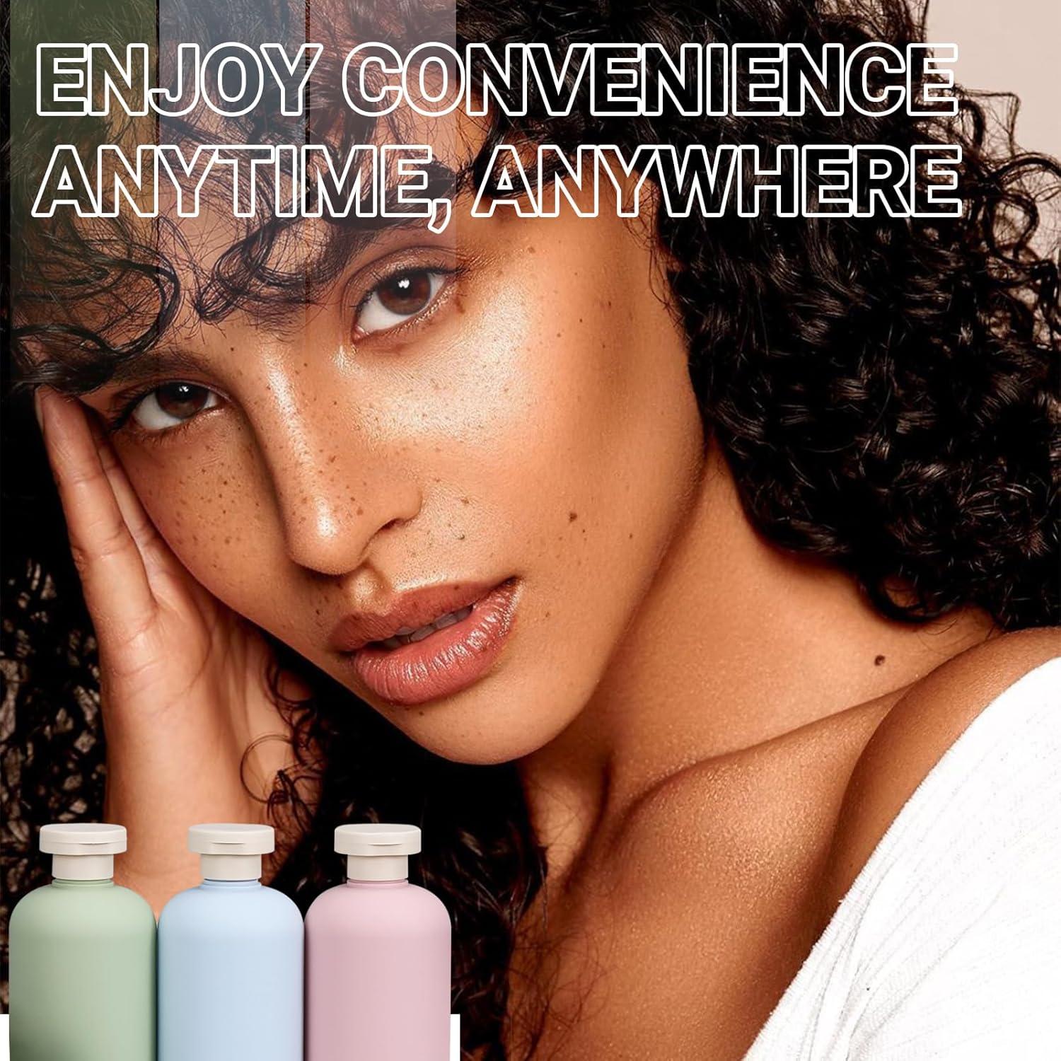 Botellas de Viaje Reutilizables ASEVAT 100 ml a Prueba de Fugas