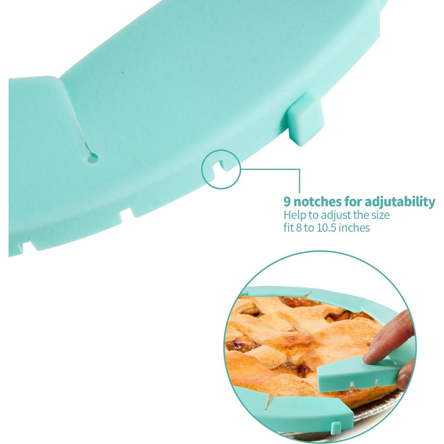 Protector de Costra de Pastel HOHUIGO Ajustable 20-26.7 cm