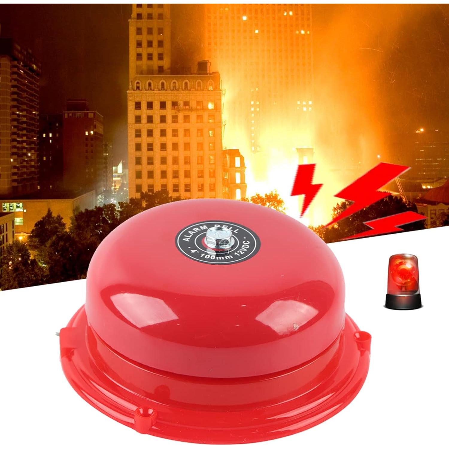 Campana de Alarma Yosoo 12V 100db para Emergencias