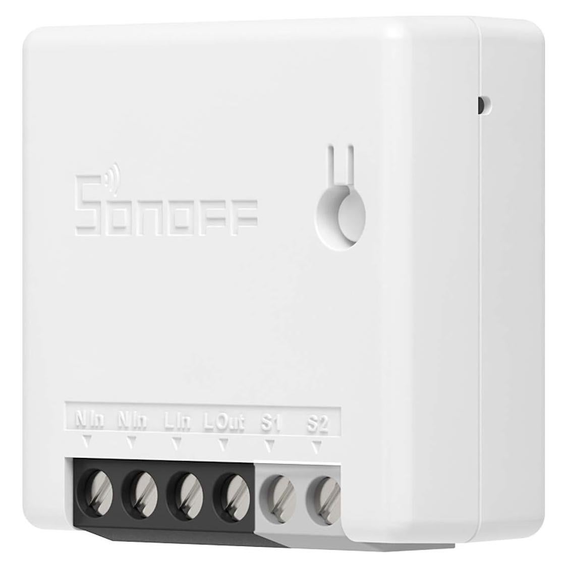 Interruptor de Luz Inteligente SONOFF ZBMINI 2 Vías ZigBee