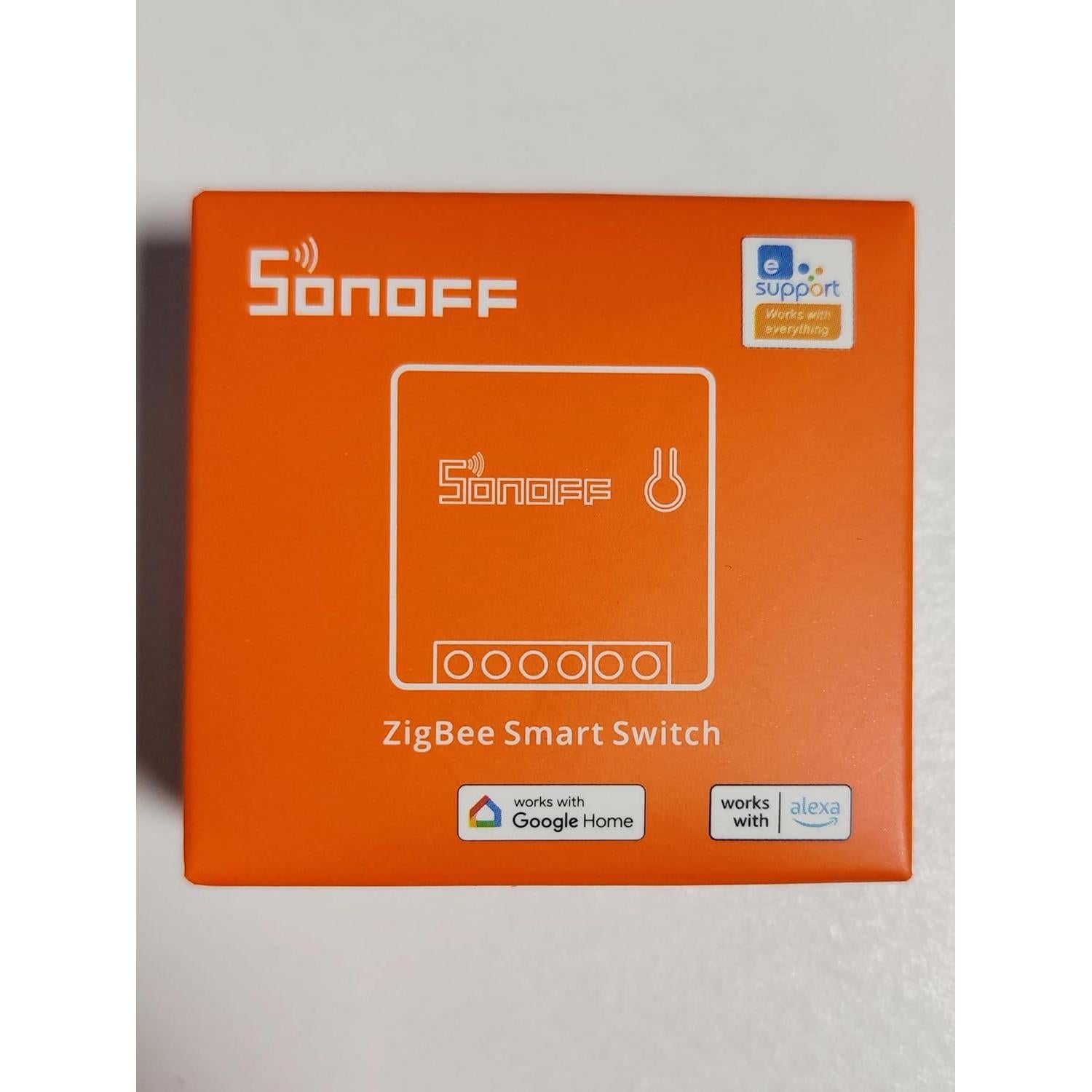 Interruptor de Luz Inteligente SONOFF ZBMINI 2 Vías ZigBee