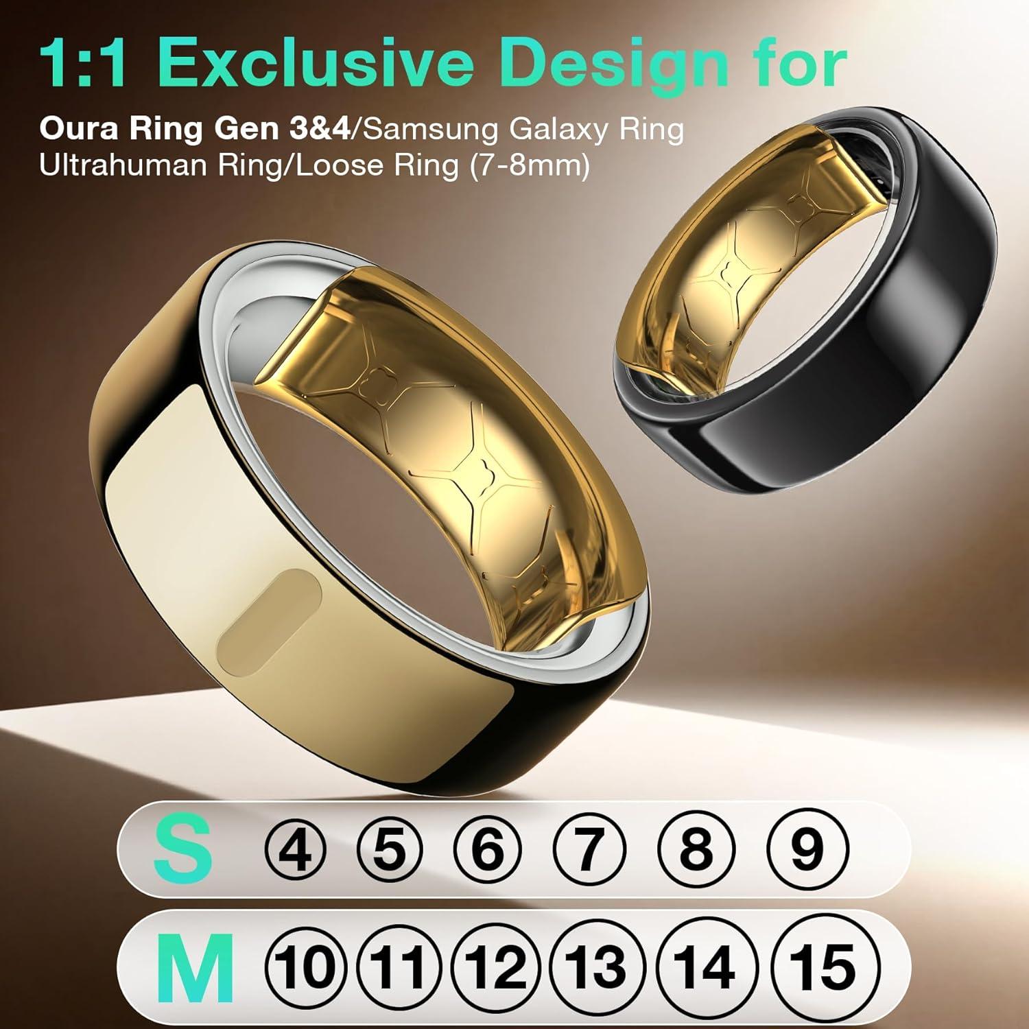 Agarraderas Invisibles YWXTW para Anillo Oura y Samsung - 8 Piezas