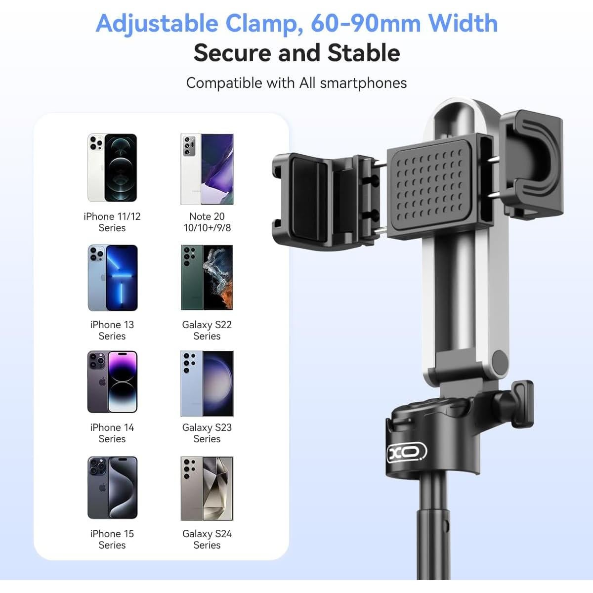 Trípode Mini Retráctil Sanqi Youpin para Teléfono 41 cm