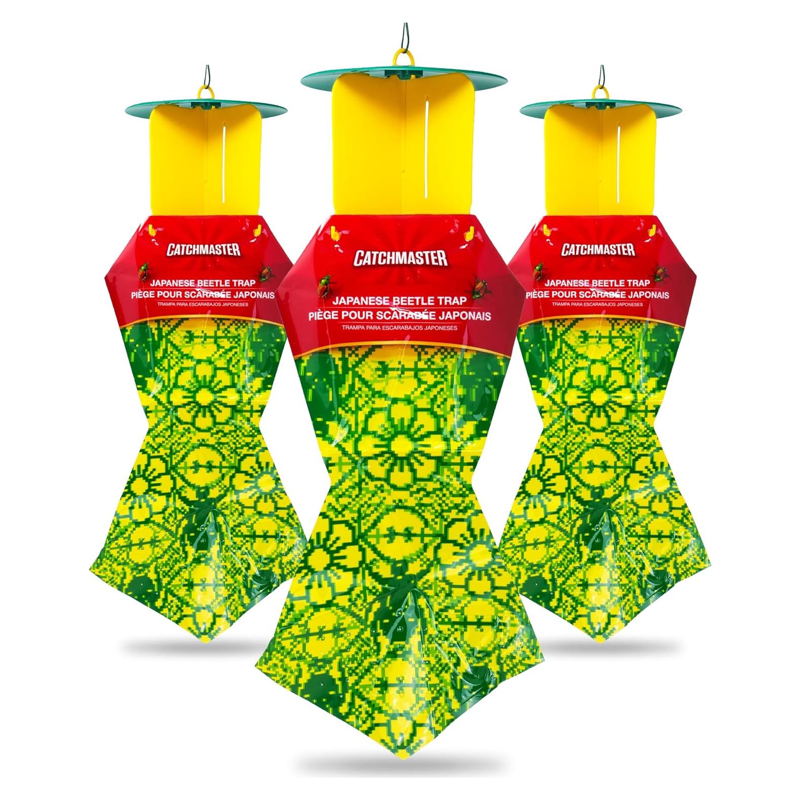 Trampas para Escarabajos Japoneses Catchmaster 3PK con Atrayente