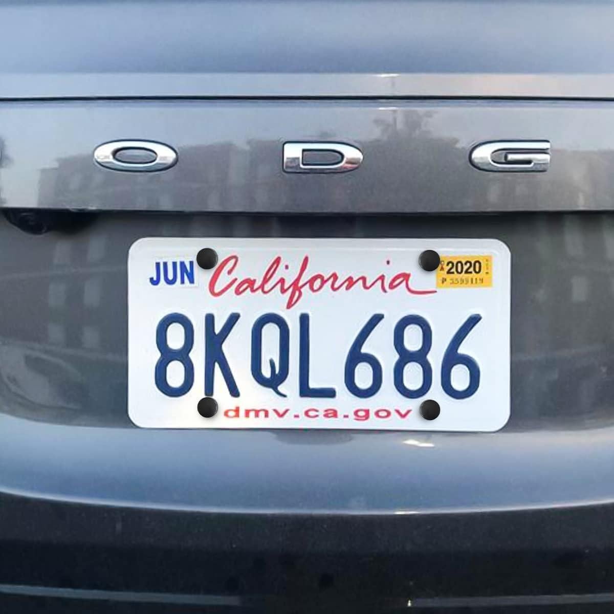 Kit de Tornillos Antirrobo XINLIYA para Placas de Licencia M6