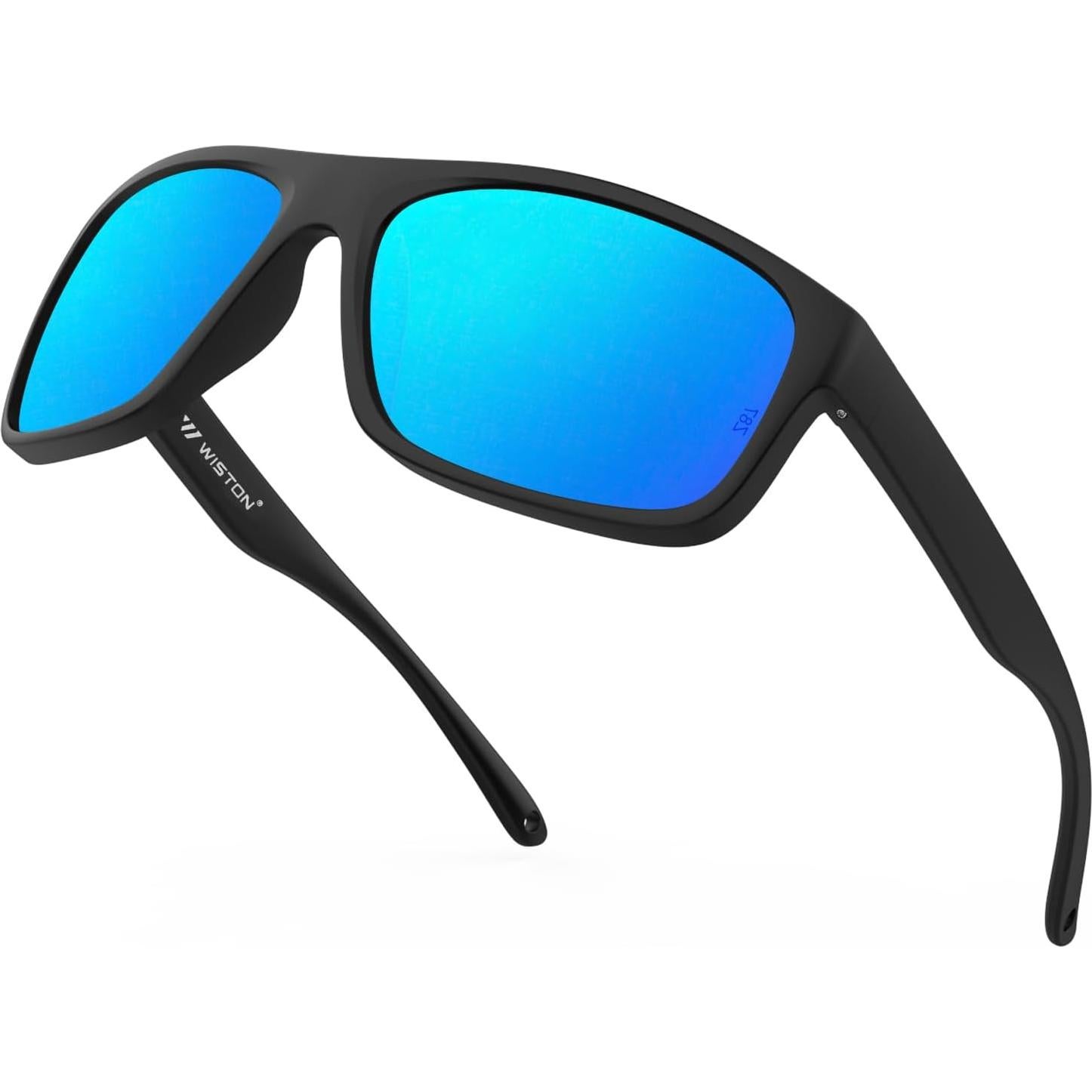 Gafas de sol WISTON Z87 UV400 unisex marco TR90 negro mate
