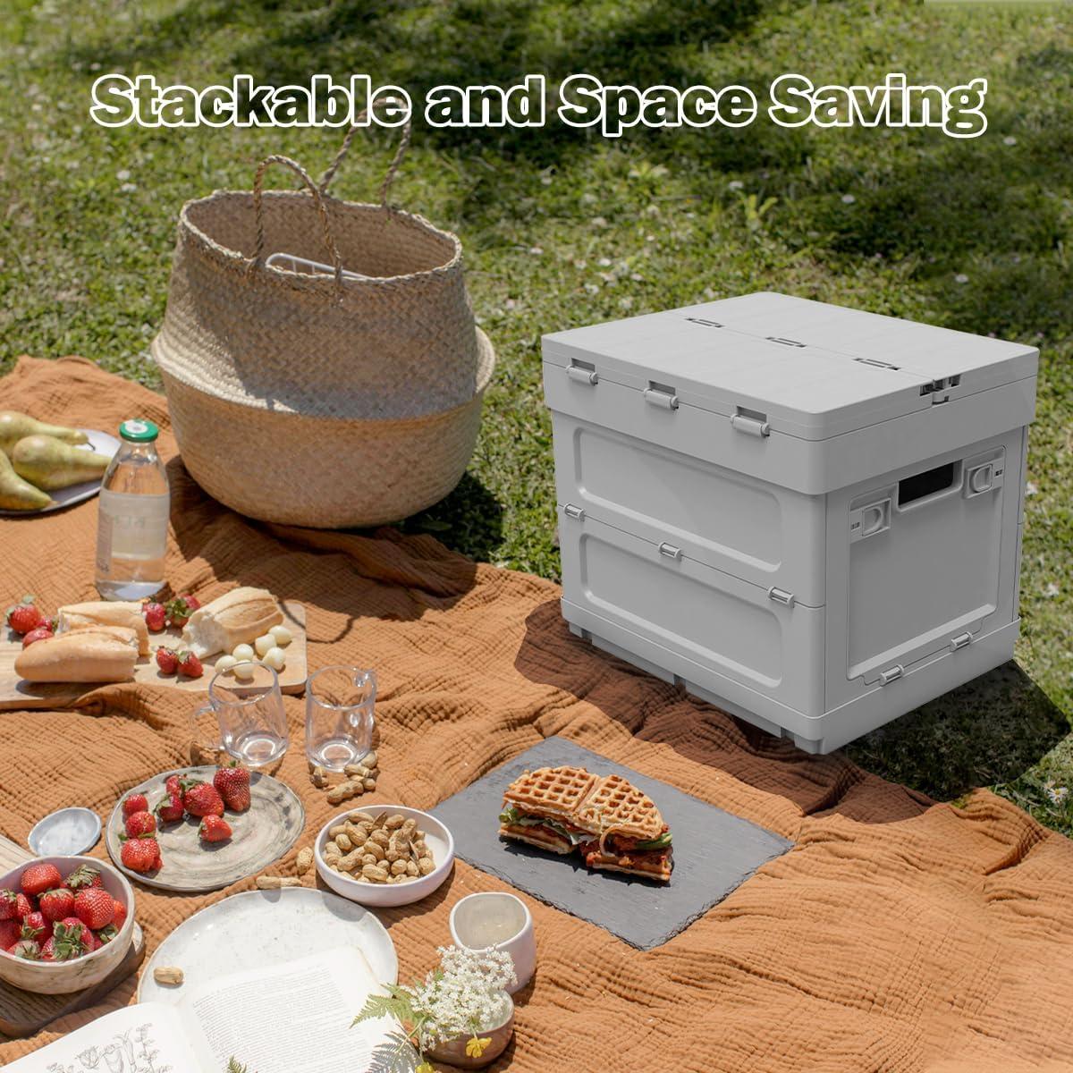 Caja de Almacenamiento Plegable Aimondow HWSNX-1 3 en 1