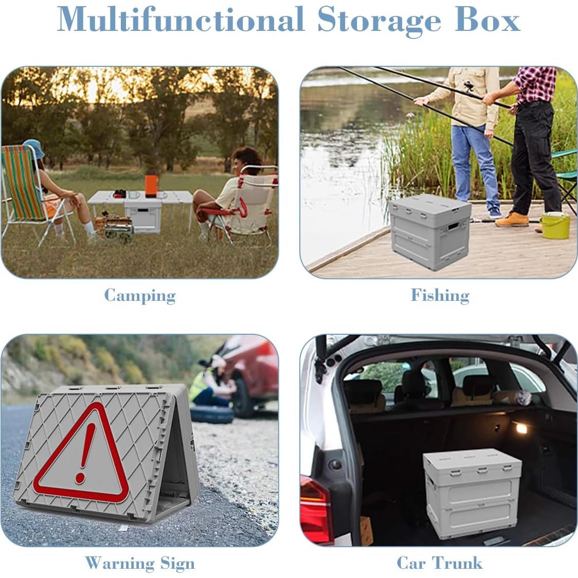 Caja de Almacenamiento Plegable Aimondow HWSNX-1 3 en 1