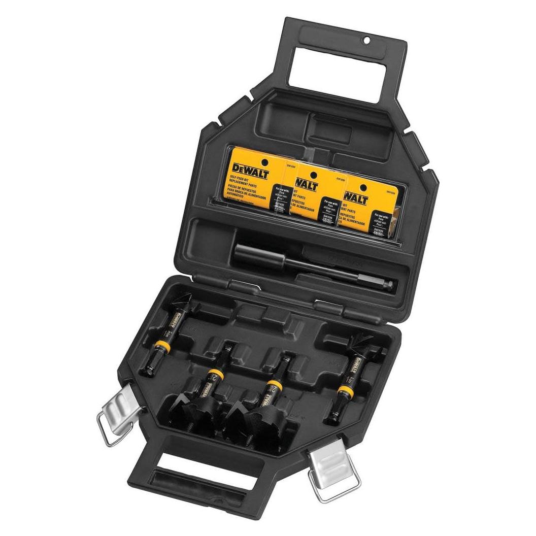 Kit de Brocas Autoalimentadas DEWALT DW1648 - 5 Piezas