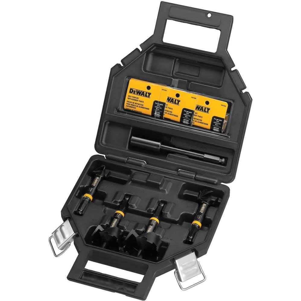 Kit de Brocas Autoalimentadas DEWALT DW1648 - 5 Piezas