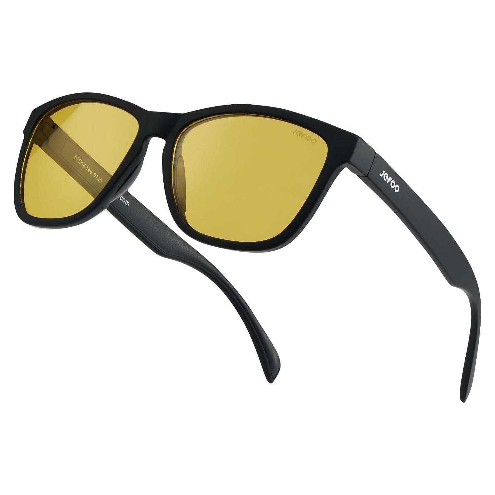 Gafas de Conducción Nocturna Jefoo Antirreflejo Lente Amarillo