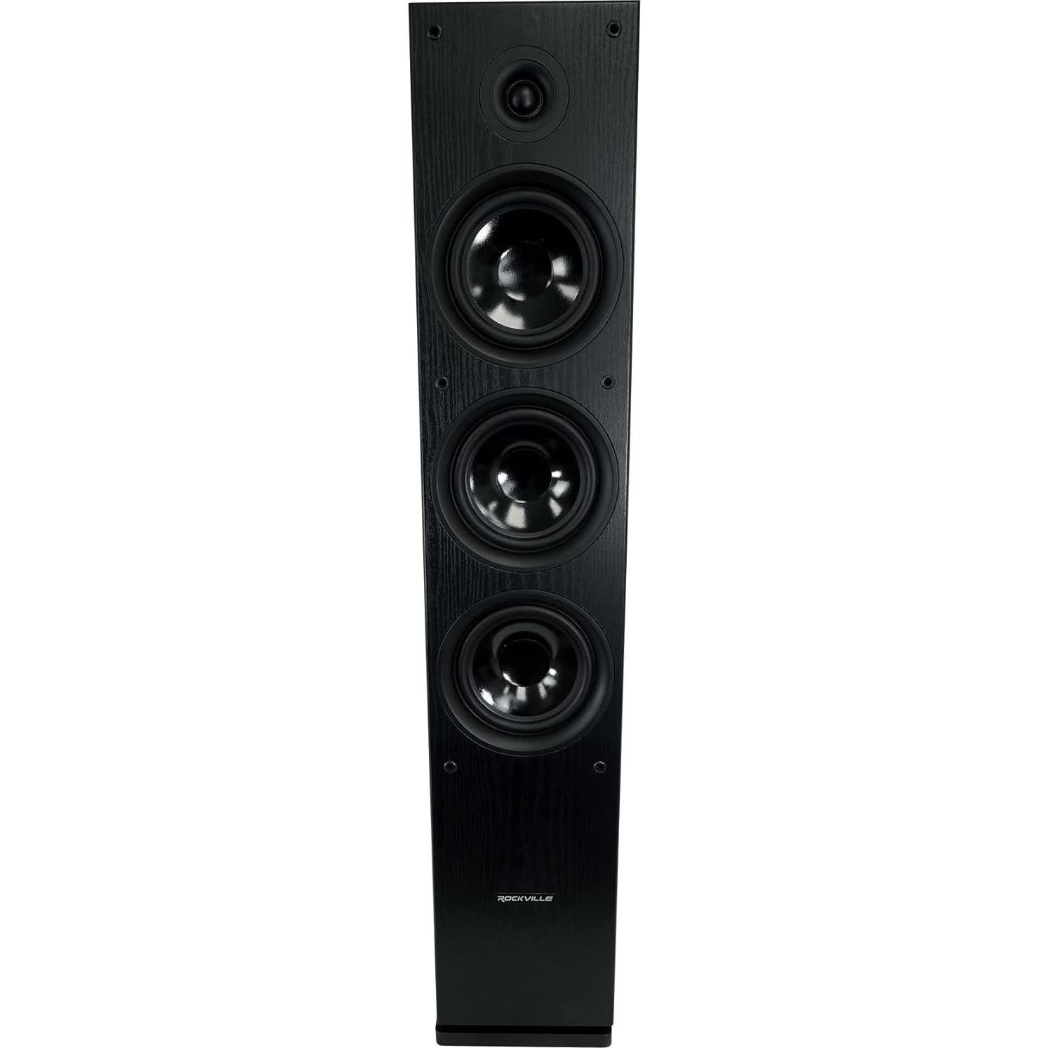 Altavoz Torre Pasivo Rockville RockTower 68B 8 Ohm 500W Negro