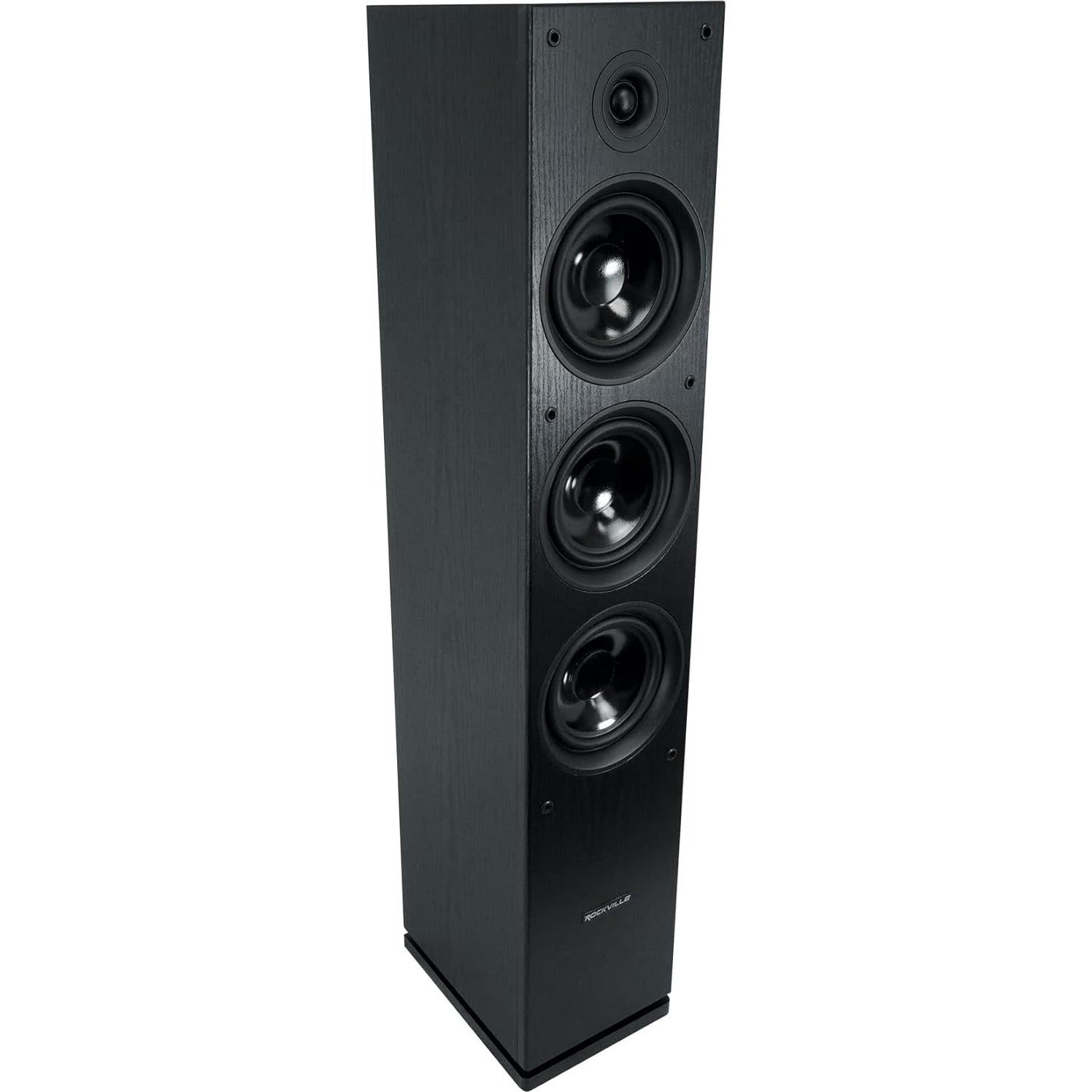 Altavoz Torre Pasivo Rockville RockTower 68B 8 Ohm 500W Negro