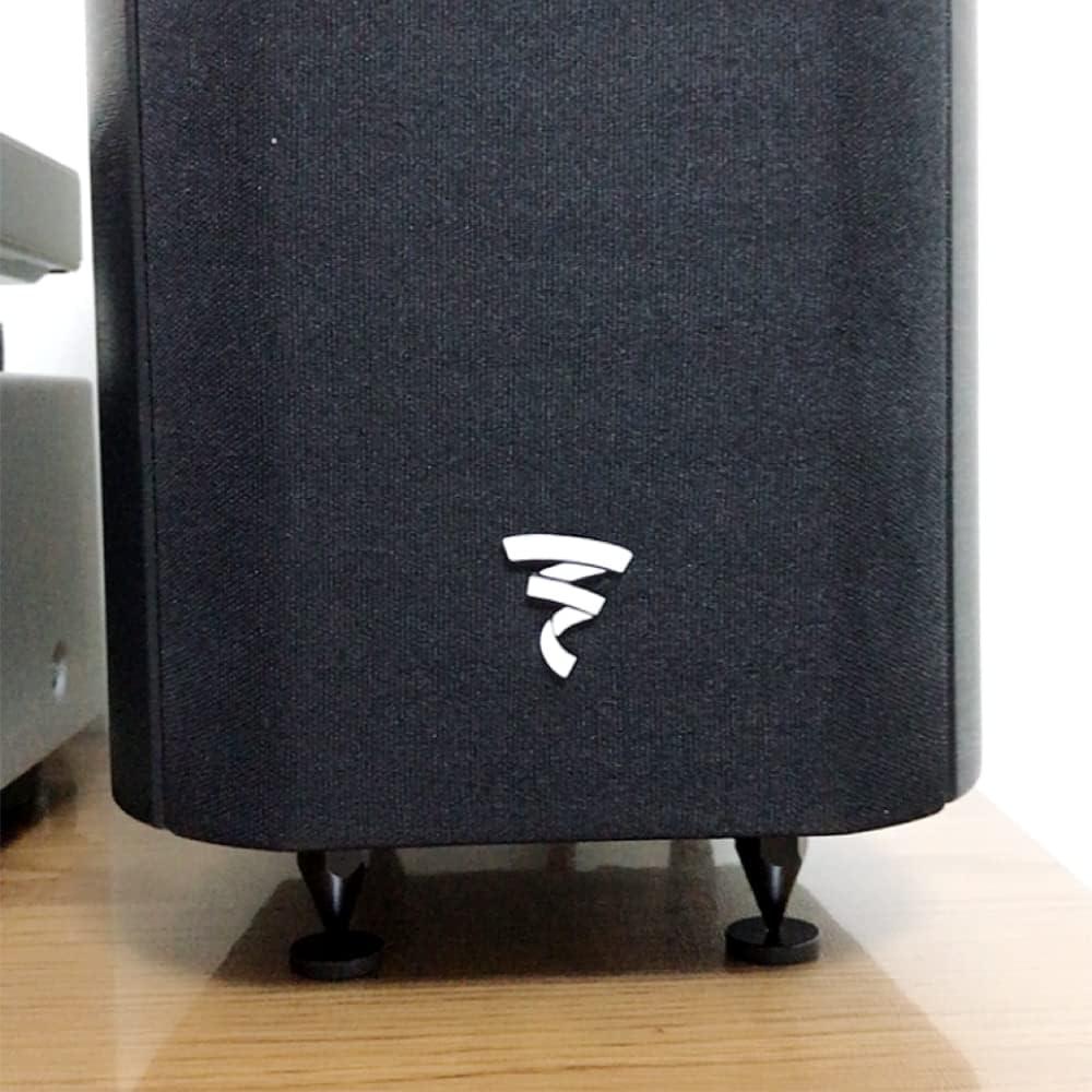 Puntas de Altavoz Flushbay M6 Negras Ajustables 4 Piezas