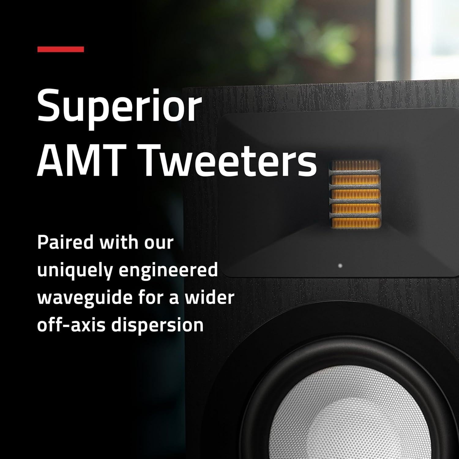 Altavoces de Estantería Fluance Ri71 120W Bluetooth HDMI Roble