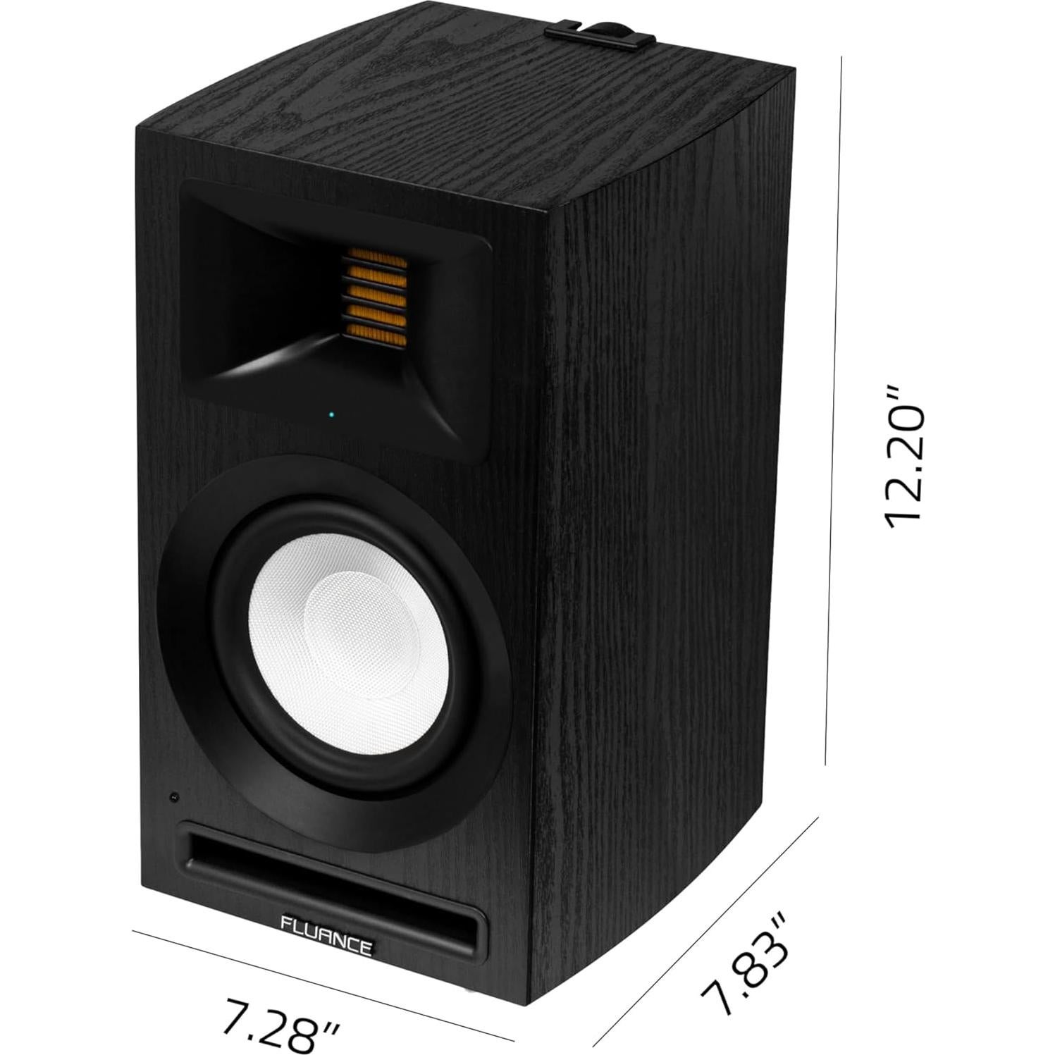 Altavoces de Estantería Fluance Ri71 120W Bluetooth HDMI Roble