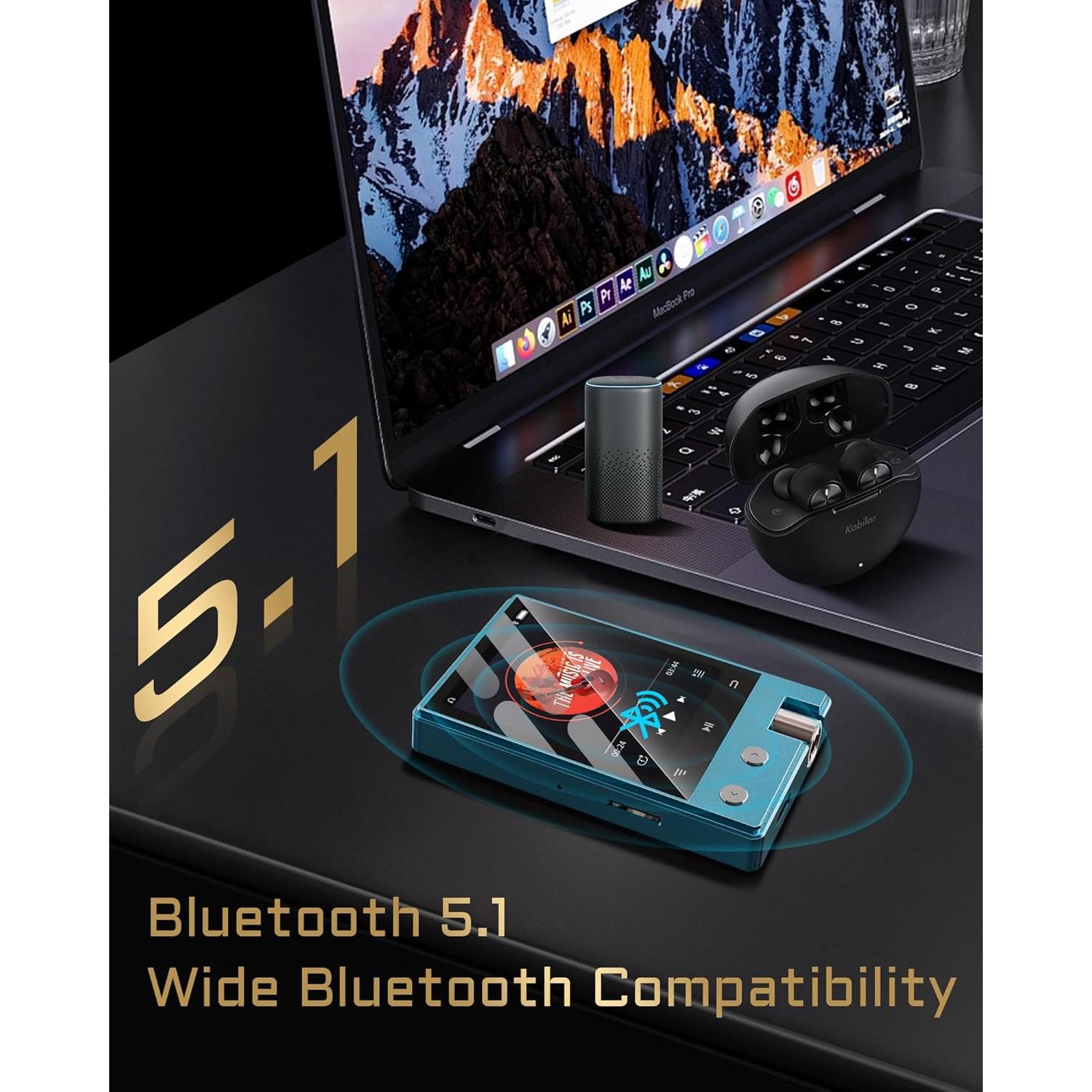 Reproductor MP3 PECUS Z12Pro 64GB Bluetooth 5.1 HiFi Portátil