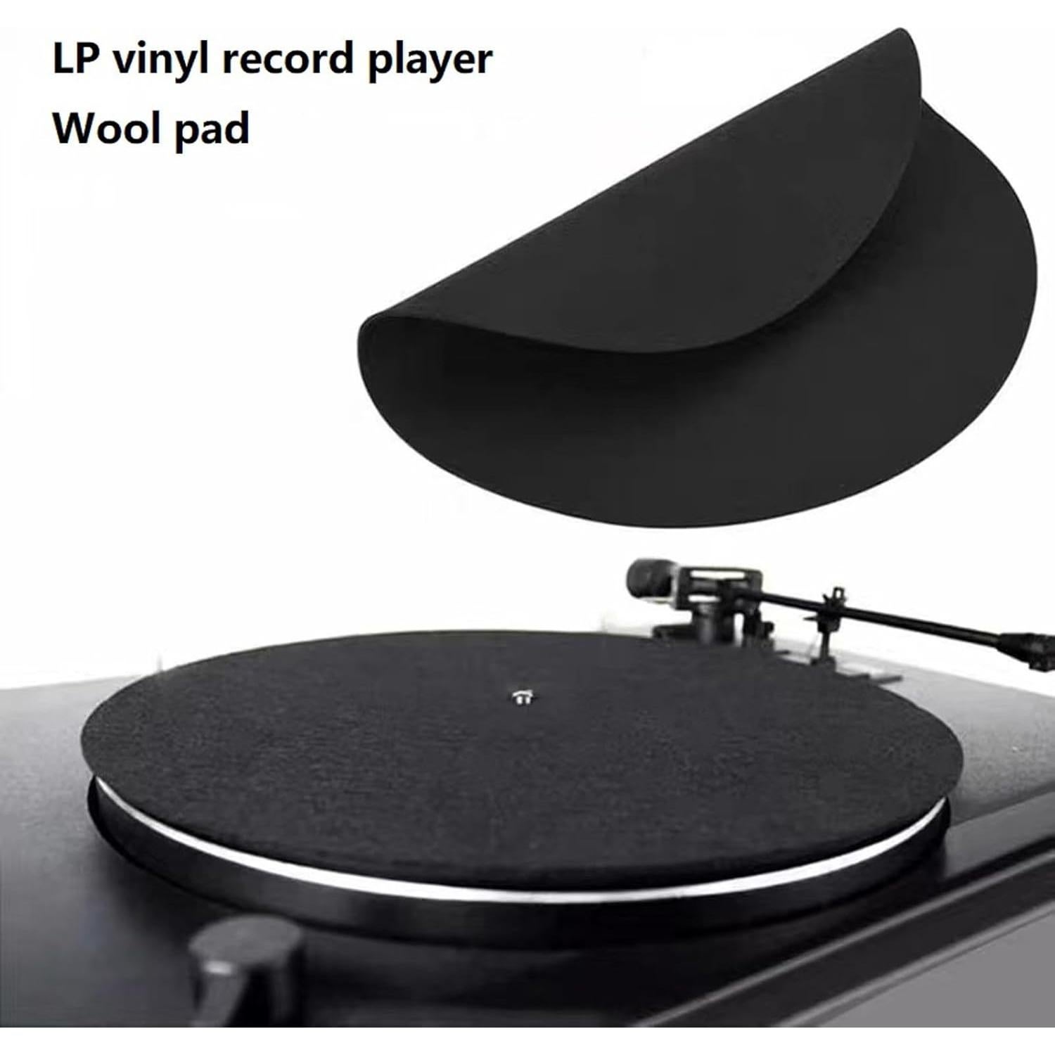 Alfombrilla Antideslizante para Tocadiscos ADMGLA 30x30cm