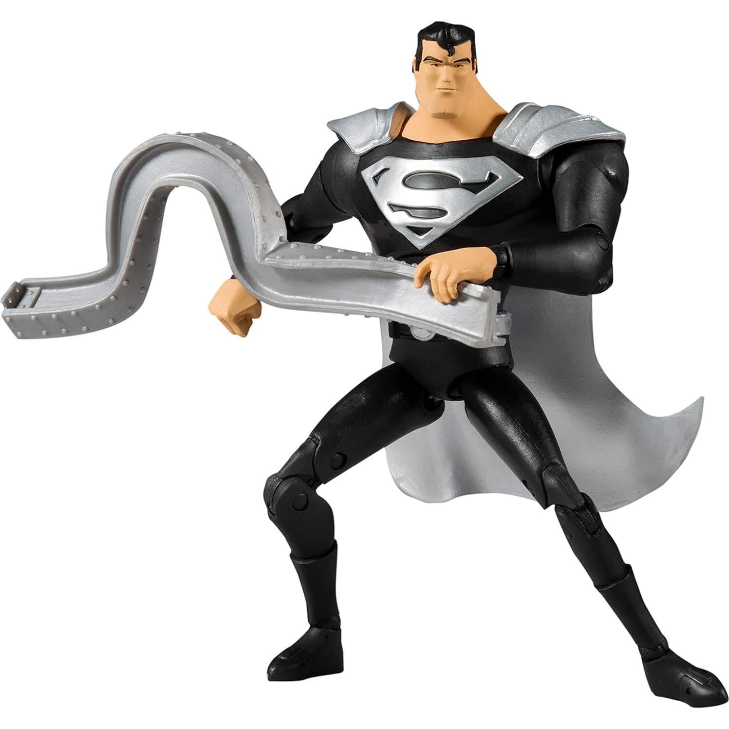 Figura de Acción McFarlane Toys Superman Traje Negro 17.8 cm