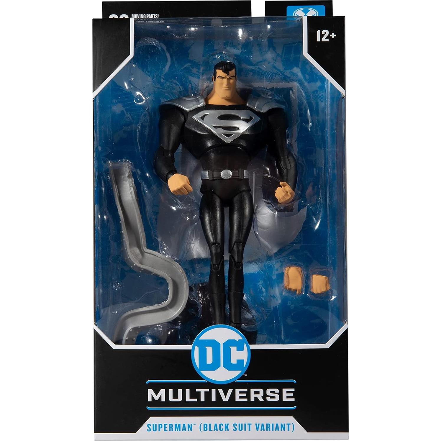 Figura de Acción McFarlane Toys Superman Traje Negro 17.8 cm