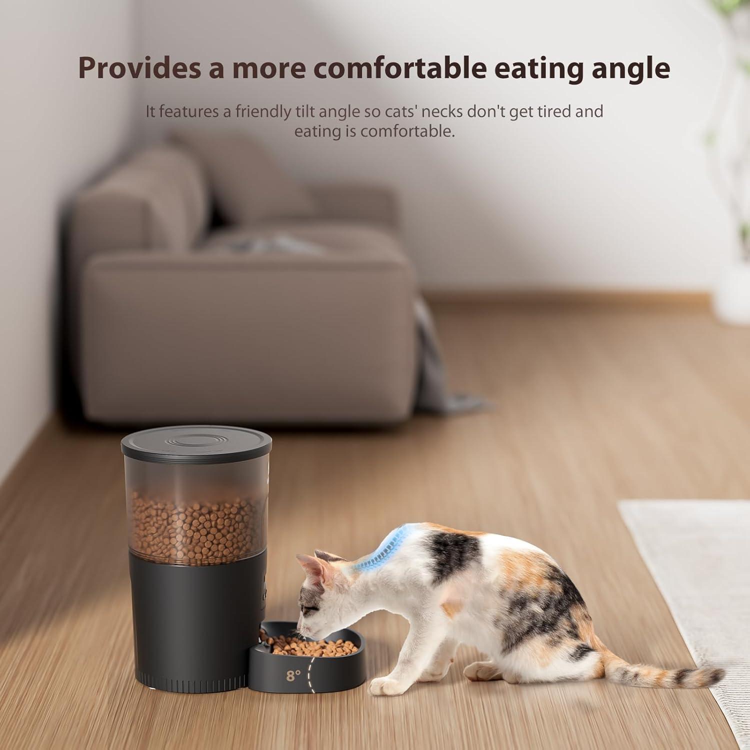 Dispensador Automático de Comida para Gatos IMIPAW 3L