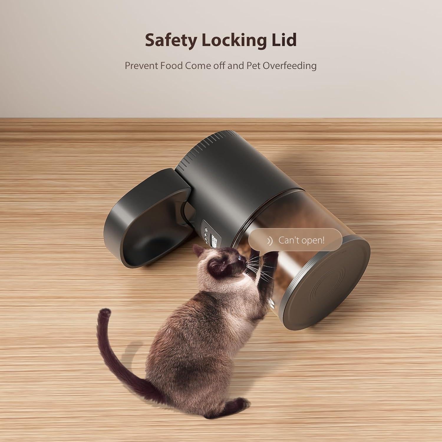 Dispensador Automático de Comida para Gatos IMIPAW 3L