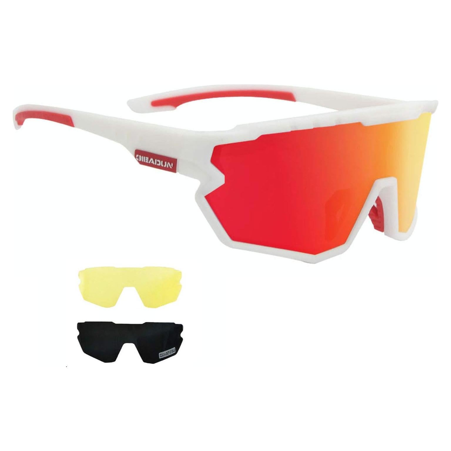 Gafas de sol deportivas GIEADUN con 3 lentes intercambiables