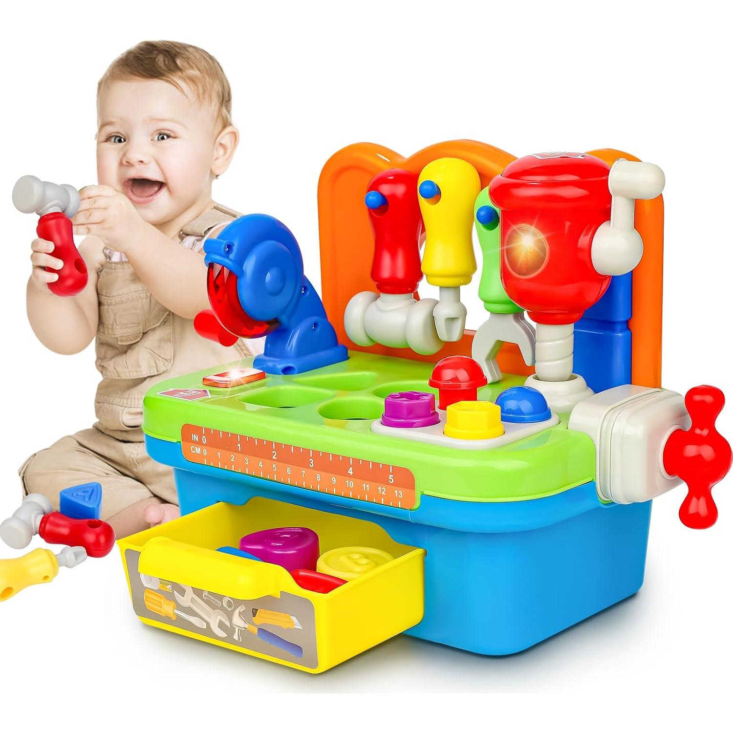 Juego de Herramientas para Niños Cinne con Luz y Sonido