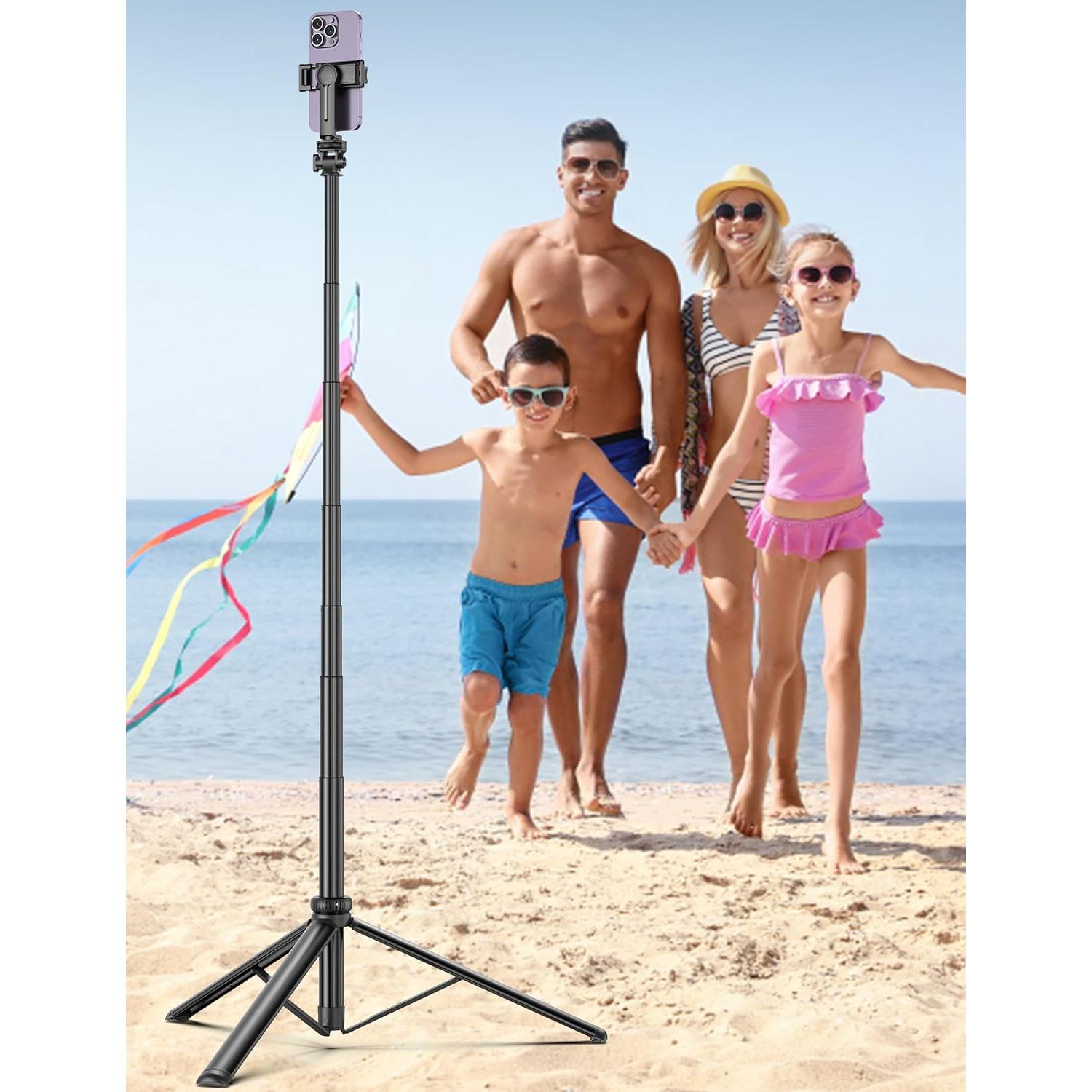 Trípode Extensible LDP 75" para Teléfono con Control Remoto