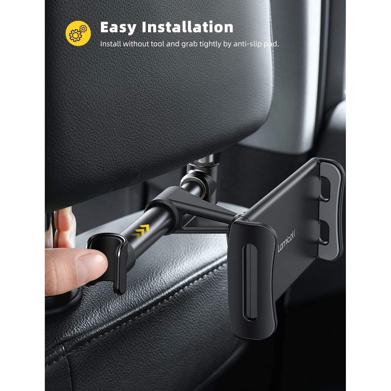 Soporte para reposacabezas de coche Lamicall para tablet 4.7-10.5"