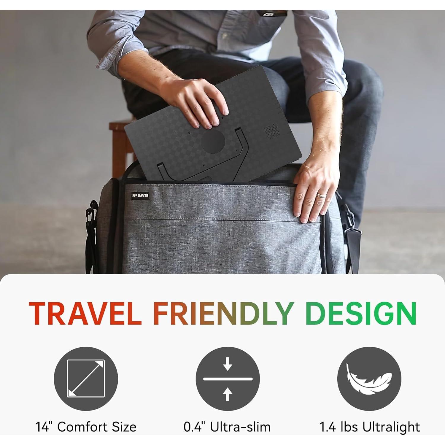 Monitor Portátil Intehill Q14ZA 14" 2.5K 2560x1600 HDMI