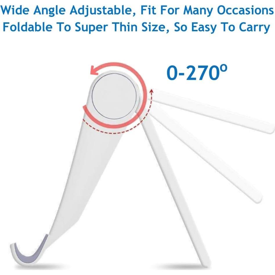 Soporte de teléfono celular JUSDIQIR ajustable y plegable