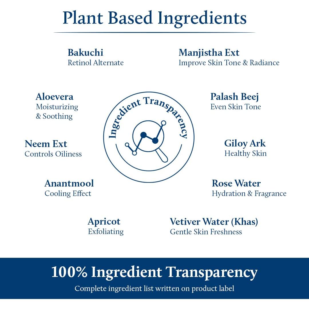 Suero Facial Ayurvédico Blue Nectar Bakuchiol 30 ml