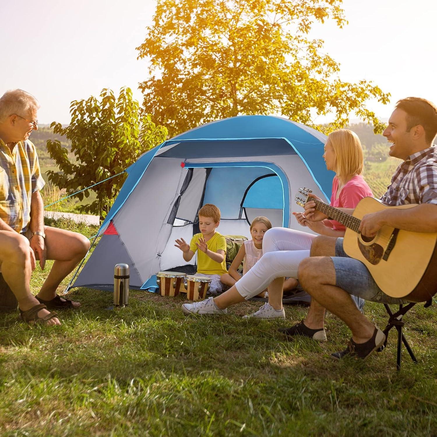 Tienda de Camping GAOMON Zly-POU_09N26WM7 para 4 Personas