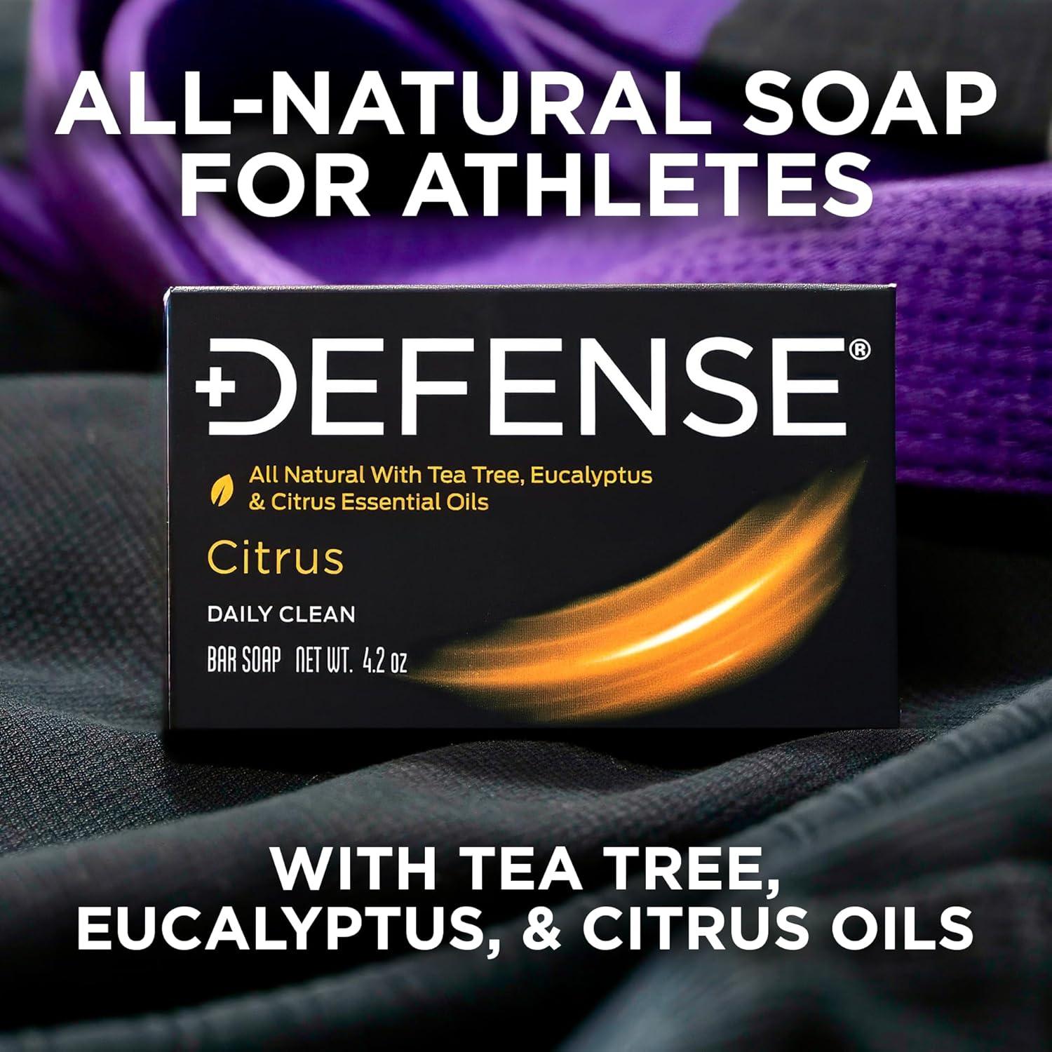 Jabón de Barra Cítrico Defense Soap 119g - Natural y Antifúngico