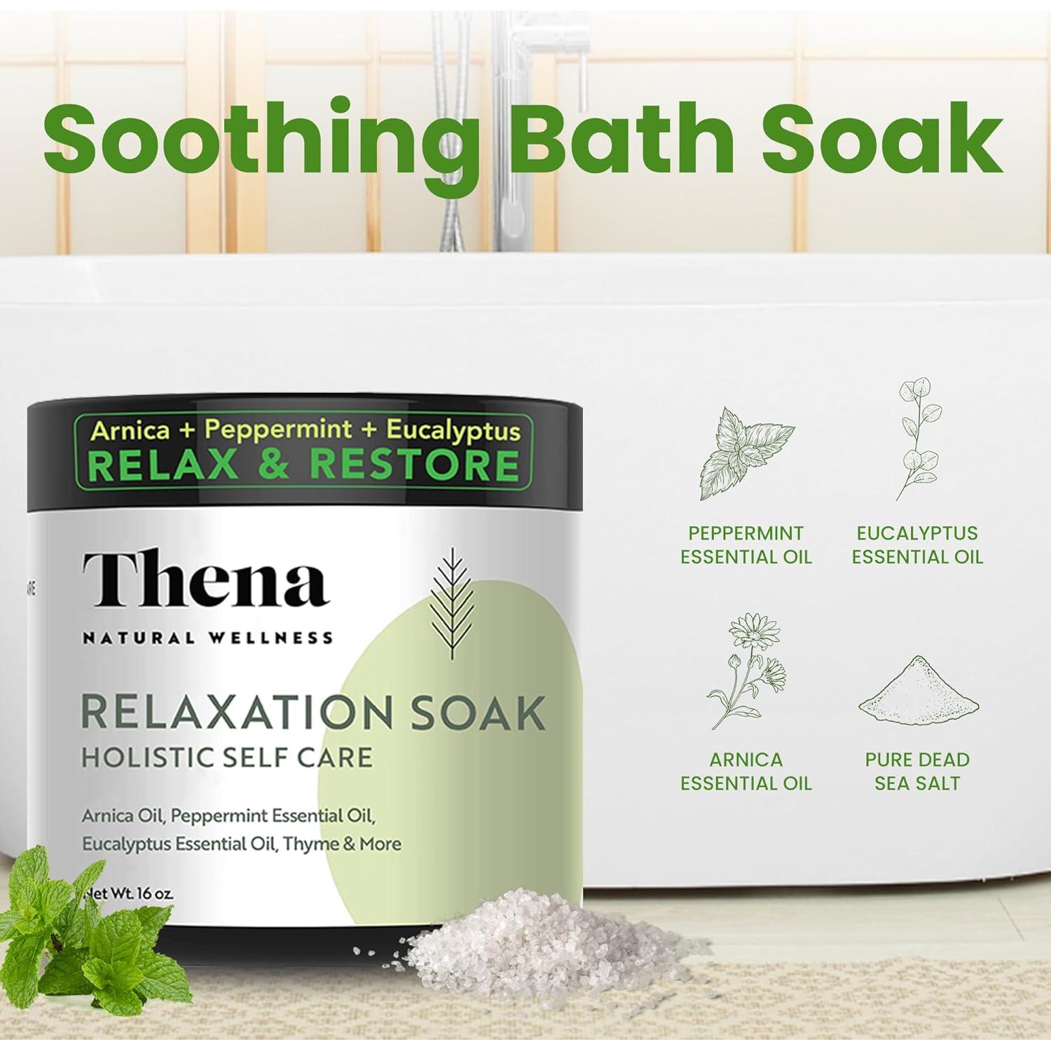 Baño Relajante Orgánico Thena Eucalipto y Menta 500g