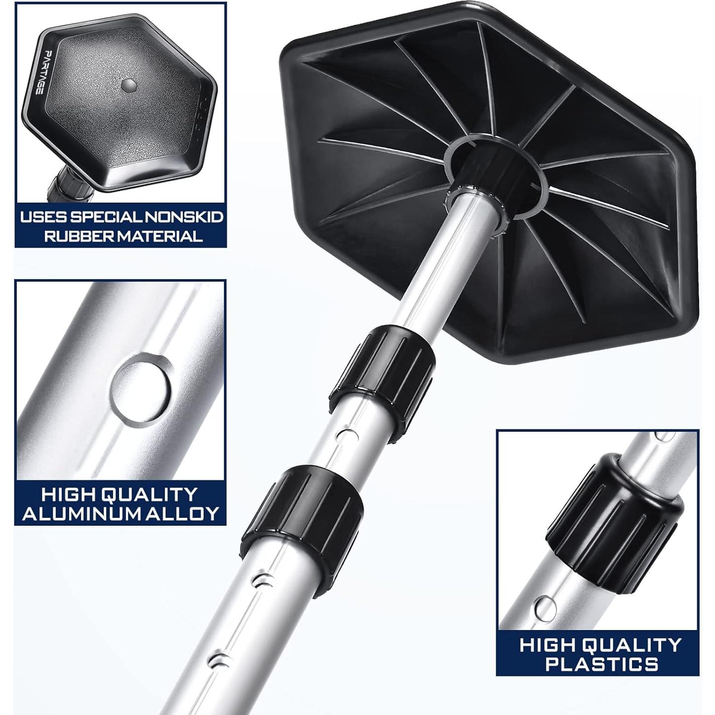 Bolsa de Viaje para Golf Partage con Ruedas - Negro