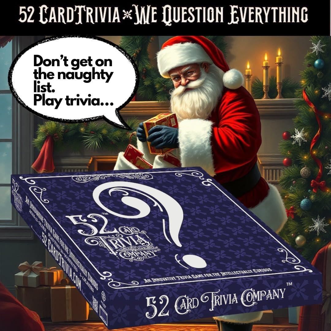 Juego de Trivia de 52 Cartas - Edición Noche de Juegos - 4 Categorías