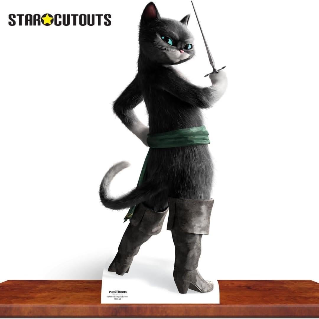 Recorte de Cartón Gato Patitas Suaves Star Cutouts 88.9x40.9cm