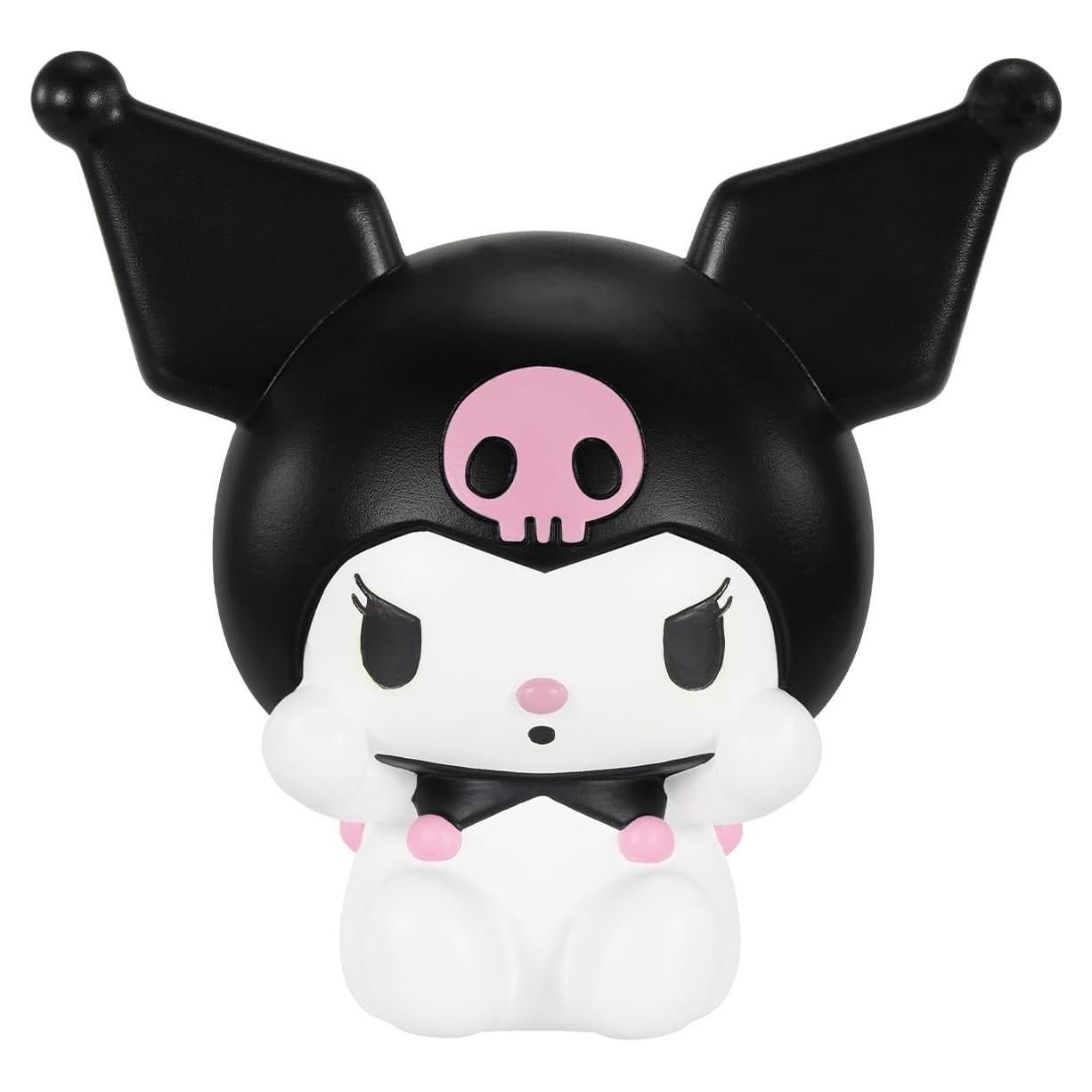 Figurita de Vinilo SOFMALLOW Kuromi BANDAI 107 mm