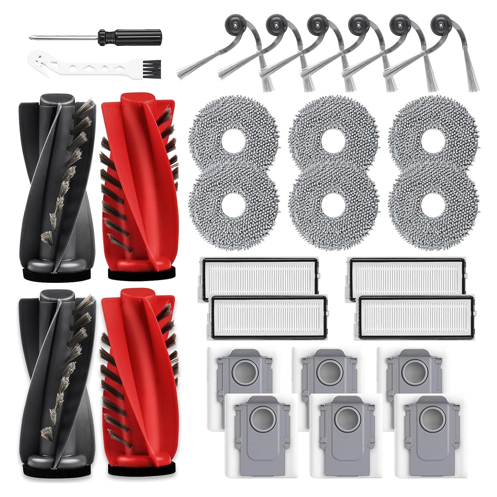 28 Accesorios de Reemplazo para Aspiradora Roborock Qrevo