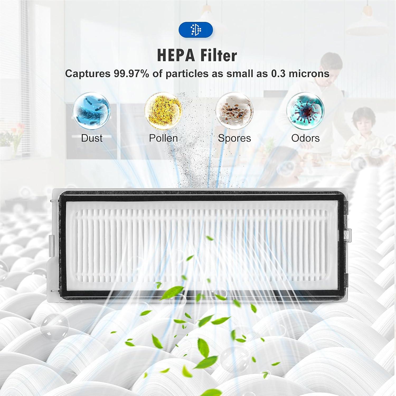 28 Accesorios de Reemplazo para Aspiradora Roborock Qrevo